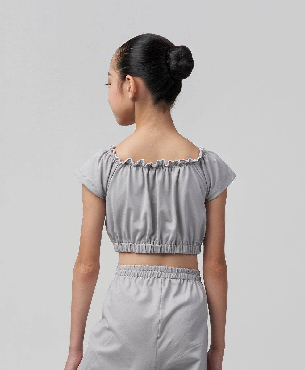 Lea Off Shoulder Crop Top