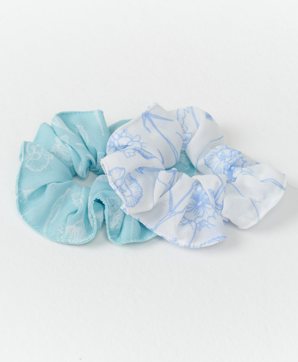The Romantics - Set of 2 Scrunchies