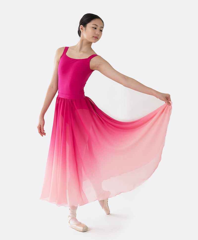 Long Circular Chiffon Skirt [MTO]