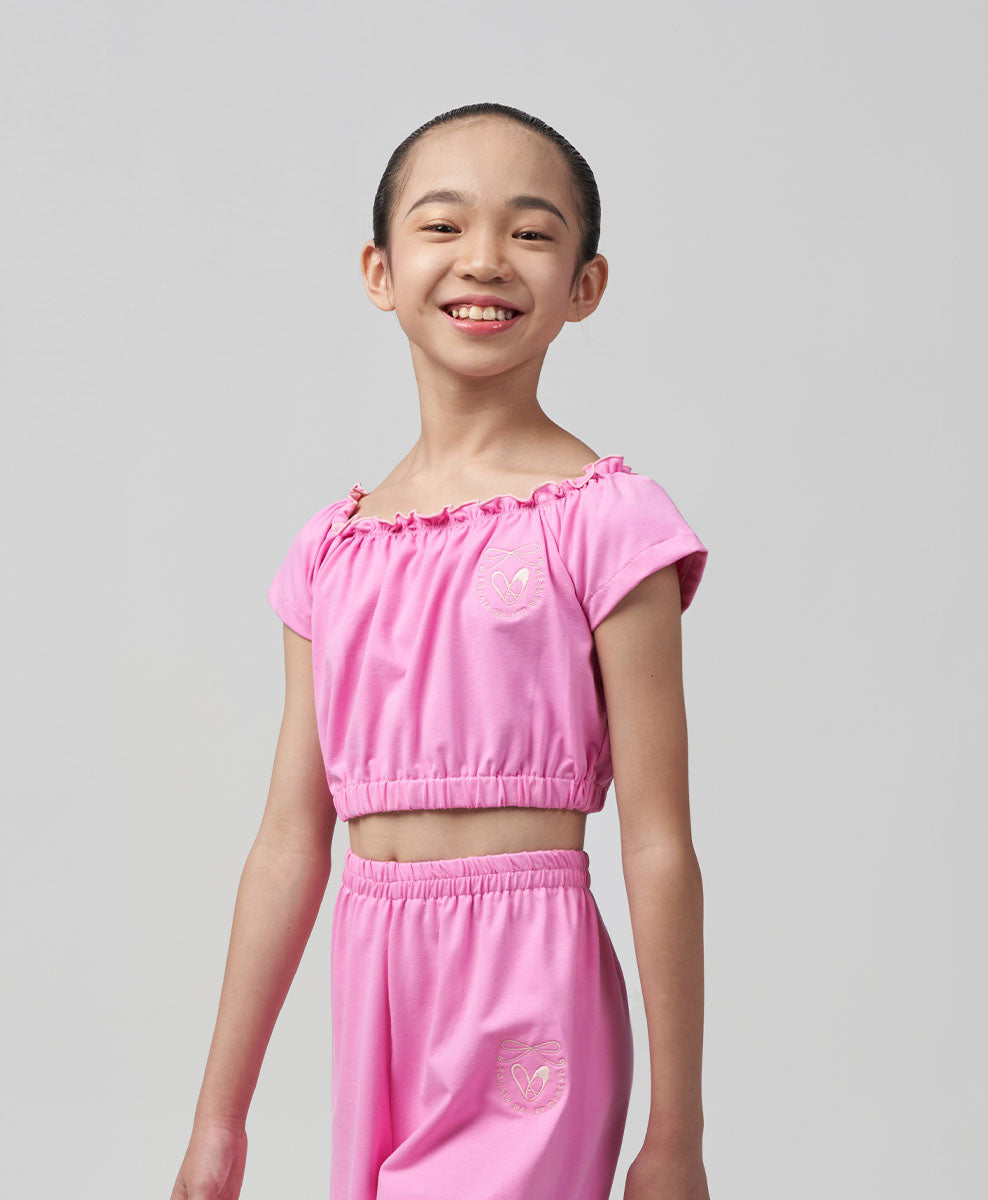 Lea Off Shoulder Crop Top