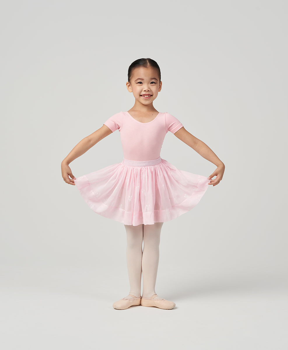 Ballet Shoe Print Skirt